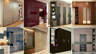 Modern Wooden Cupboard Design Ideas for small Bedrooms 2023 Sliding Doors Wardrobe Interior Design