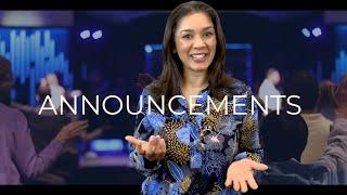 2024 02 25 Announcements