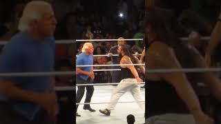 Ric flair Botch caused Bray wyatt head to be broken and Triple H Check injury  #short #wwe