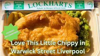 Traditional Fish and Chips in Warwick Street Liverpool