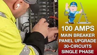 100 AMP MAIN BREAKER PANEL UPGRADE | Brushy Neck Brick, NJ