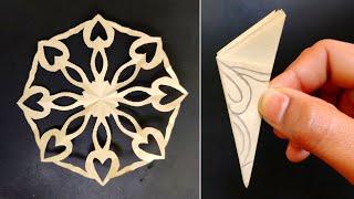 Paper Cutting Wall Hanging | Easy Paper Design | Paper Craft