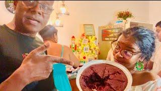 WHO TOOK A PIECE OF THE GUYANESE CHRISTMAS SORREL CAKE, WAS IT THE GRINCH?