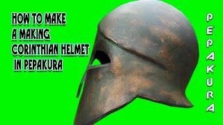How To Make A Making Corinthian Helmet in Pepakura