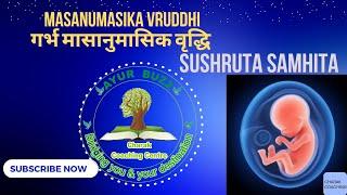 गर्भ मासानुमासिक वृद्धि MASANUMASIKA VRUDDHI sushruta #ayurveda #aiapget2025 #ayurbuzz #vddhaval