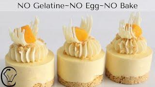 Mini Mango Cheesecakes NO Gelatine NO Egg NO Bake Make Ahead Mini Desserts MUST TRY!