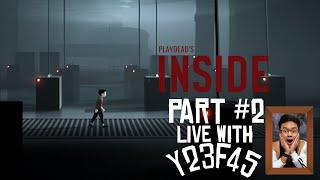 Playdead's Inside | Part 2 - Live with Y23F45 | Full Playthrough Gameplay