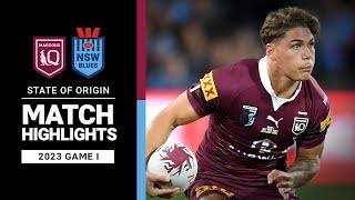 State of Origin 2023 | Queensland Maroons v New South Wales Blues | Match Highlights