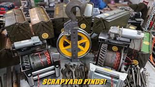 Industrial Scrapyard Finds! Repair-A-Thon!