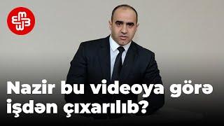 Vasif Talıbov naziri iclasda yuxuladığına görə işdən çıxarıb?