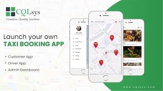 Create Your Own Taxi Booking App | Make Your Own Taxi App & Website | Live Demo | CQLsys