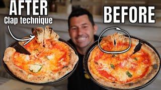 The Perfect Way to Stretch a Neapolitan Pizza⏐Before & After