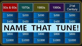 Guess the Song Jeopardy Style | Quiz #32