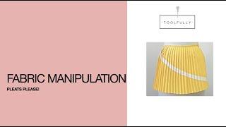 Fabric manipulation, how to Pleat.