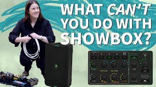 Best busking amp? Unboxing and testing Mackie ShowBox all-in-one performance rig (live at Mackie HQ)