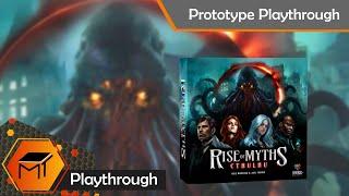 Rise of the Myths Cthulhu l Gamefound Prototype Playthogh