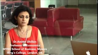 Dr.Amrita Dhillon, Professor of Economics @ MYRA