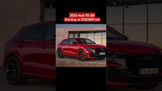 2025 Audi RS Q8Starting at $125.000 est. #cars #automobile #autonews #news #shorts#shortvideo#short