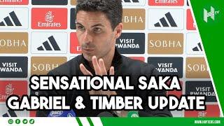Saka FAIRYTALE - Gabriel NIGHTMARE | Mikel Arteta | Arsenal 2-1 Fulham