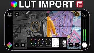 LUT Import | New in Filmic Pro v7.4 