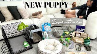 NEW PUPPY ESSENTIALS Haul   EVERYTHING You Need For a TOY POODLE  Aesthetically Pleasing