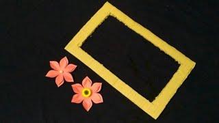 Beautiful and Unique paper wall hanging / Easy paper wall hanging making tutorial / DIY paper craft