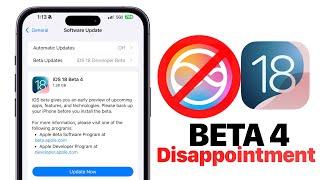 iOS 18 Beta 4 /Public Beta 2 Released - DISAPPOINTING!