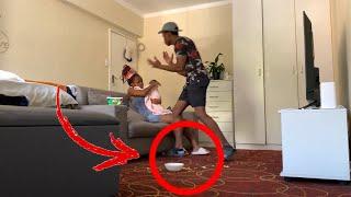 I HIT HER AND THIS HAPPENED… #prank  #couple #southafrica #zimbabwe #fyp