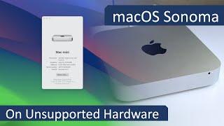 Install macOS Sonoma on unsupported models