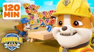 Rubble & Crew's BEST Construction Builds & Rescues! | 2 Hour Compilation | Rubble & Crew