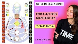 Human Design Reading For A Juxtaposition Cross 4/1 Ego Manifestor