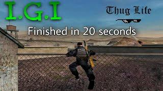 IGI 1 Mission 1 Finished In 20 Seconds | Thug Life | Focus GT