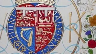 Heraldic Artists:  A thousand painted letters - Presentation Scrolls by Andrew Stewart Jamieson