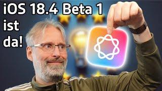 ENDLICH Apple Intelligence auf Deutsch in der EU! iOS 18.4 Beta 1 ist da! | Apfeltalk