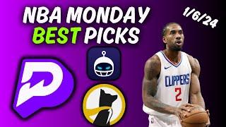 PrizePicks Monday NBA FREE PICKS | PrizePicks Now | 1/6/25