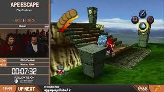 Ape Escape | Any% Speedrun by Riekelt | BSG Marathon 36