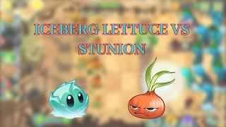 ICEBERG LETTUCE VS STUNON | PLANTS VS ZOMBIES 2