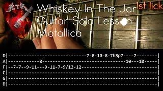 Whiskey In The Jar Guitar Solo Lesson - Metallica (with tabs)