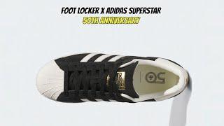 Foot Locker x Adidas Superstar 50th Anniversary