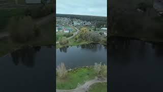 Омская область деревня Петропавловка #russia #омск #россия #dji #djimini2