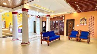 Modern Chettinad Style 3BHK House with Courtyard & Traditional Essence | செட்டிநாடு வீடு | Epi-361