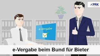 e-Vergabe Online beim Bund für Bieter