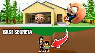 CONSTRUIMOS UNA BASE SECRETA PARA SOBREVIVIR A LAS CABEZAS MUTANTES en roblox | paolazgames