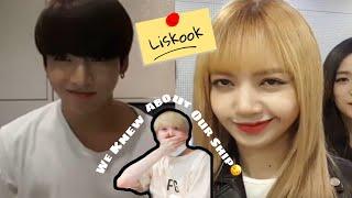 Liskook - “Lisa and Jungkook knows about their ship” || REAL ||