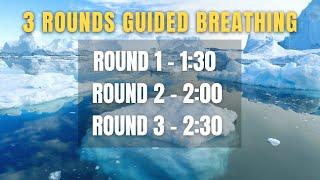 [Wim Hof] 3 Rounds Guided Breathing | Ambient Dabbling Brook 432hz + Tao Te Ching Meditation