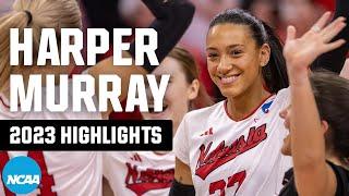 Harper Murray 2023 NCAA volleyball tournament highlights