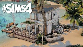  Cozy Beach House  | Sims 4 Stop Motion | NO CC