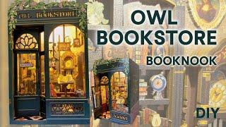 Owl Bookstore DIY Book Nook Kit #diy #satisfying #relaxing #booknook #miniature #cutebee