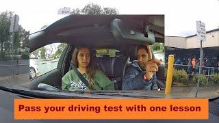 Pass your driving test in one lesson