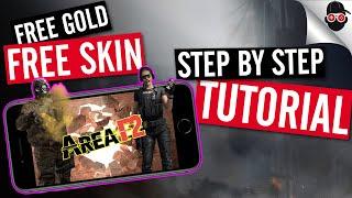 How To Download Area F2 iOS // STEP BY STEP TUTORIAL For iPhone/iPad // FREE SKIN AND GOLD INSIDE